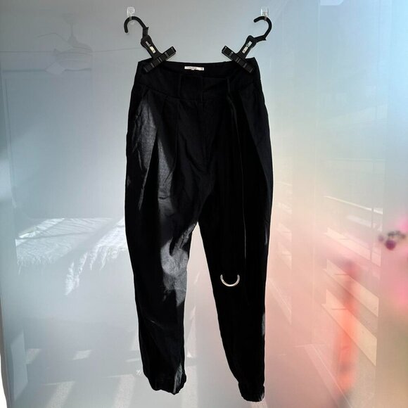 Tularosa Black Trousers With Belt - Picture 2 of 5